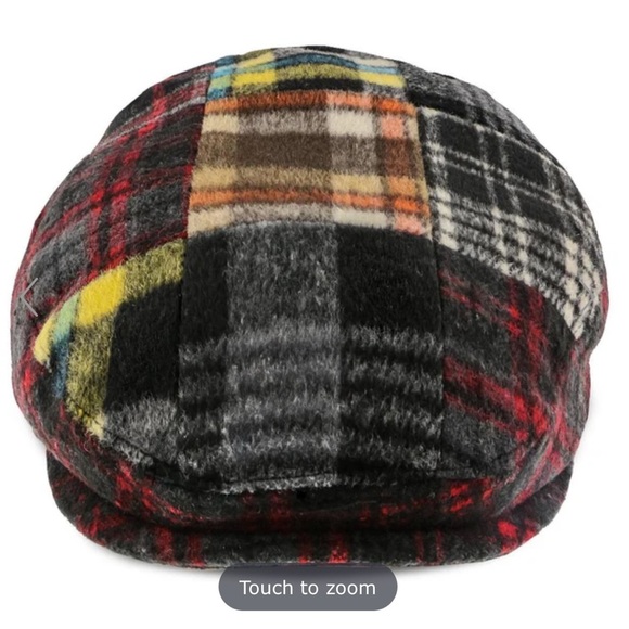 Walrus Hats Plaid Patchwork Polyester Kids Ivy Cap (Toddler, Boys, Youth) - Picture 11 of 15